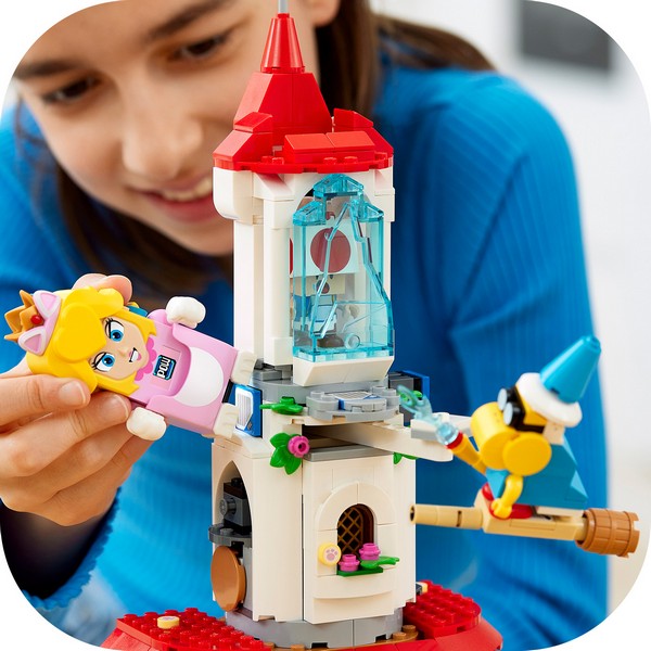 LEGO Super Mario 71407 Peach macskajelmez és befagyott torony kiegészítő szett